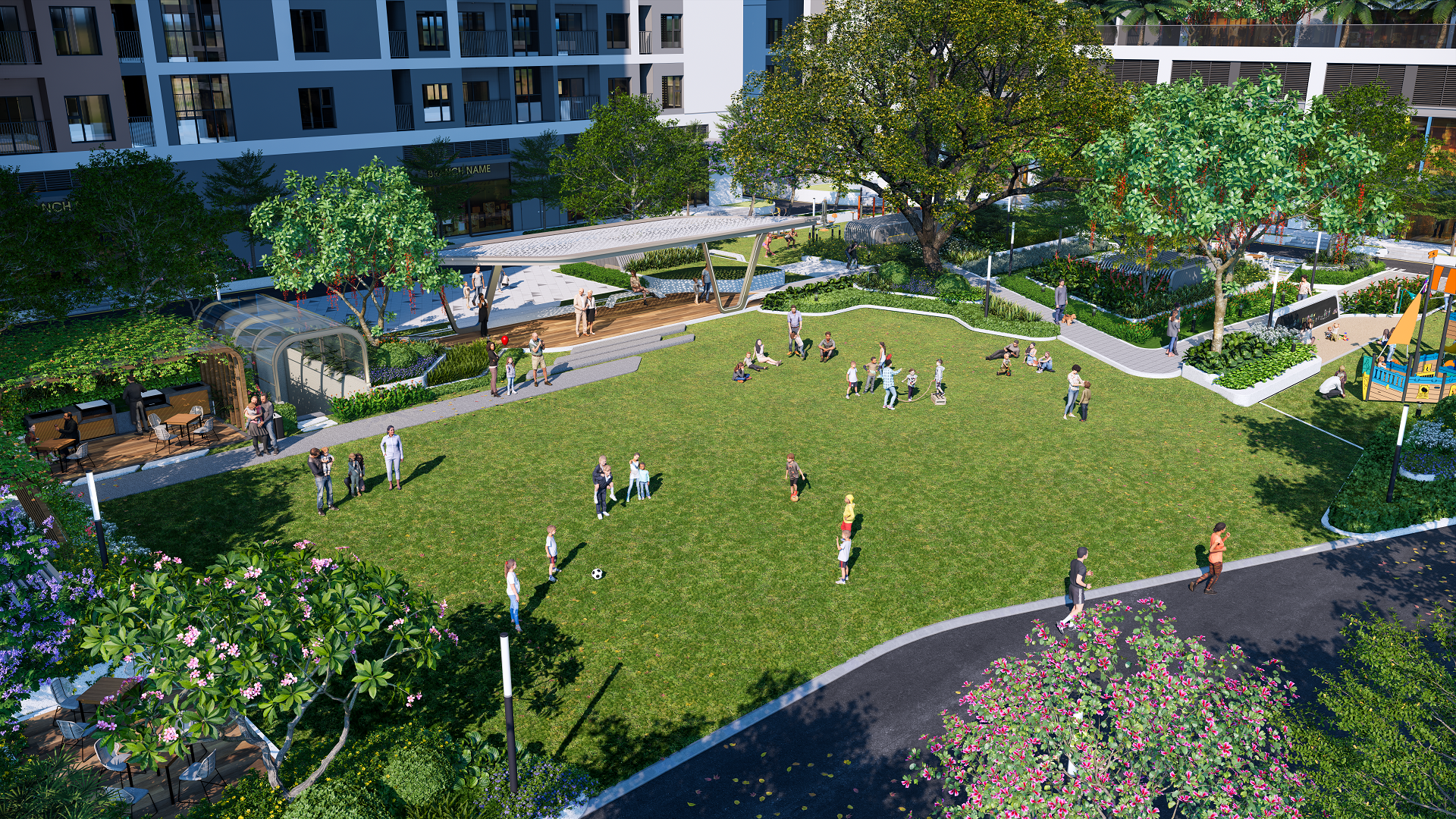 Green open space